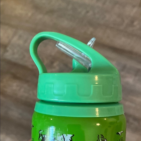 Dinosaur-Themed Green Reptile Water Bottle - Picture 3 of 7
